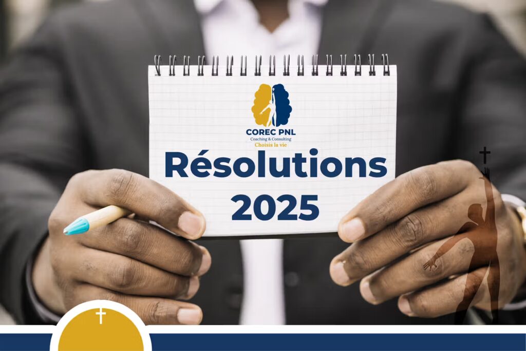 image illustrant l'article sur DES RÉSOLUTIONS CREUSES AUX OBJECTIFS PERTINENTS. COMMENT LES CLARIFIER EN 2025 ? Une démarche PNL enrichie par la sagesse biblique rédiger par le père Antoine Thierry EDANG Coach certifié en PNL