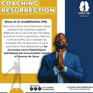 l'image présente une croix dorée brillante avec en arrière plan des montagnes pour illustrer l'article JÉSUS ET LA MODELISATION PN du père antoine thierry Edang coach certifié en pnl. Conception graphique adambita237 (alias adatheartist)